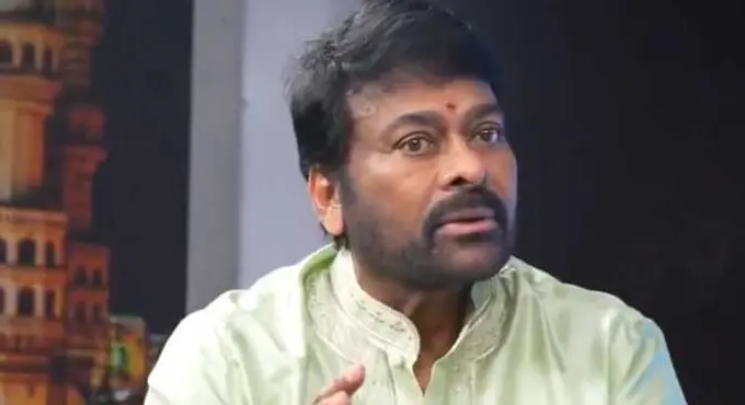 Telangana Exhibitors Members Meeting With Chiranjeevi 