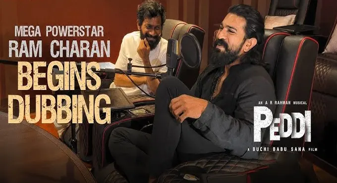 Peddi Dubbing Started 