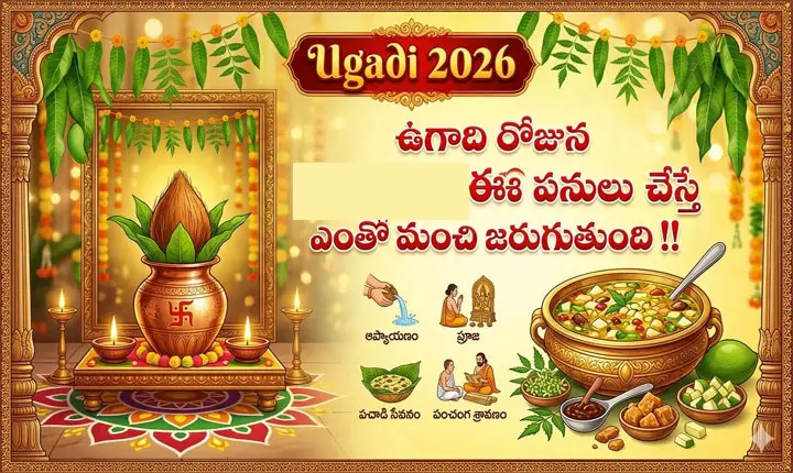 Ugadi 2026: షడ్రుచుల పచ్చడి ఆరోగ్యానికి.. పంచాంగ శ్రవణం భవిష్యత్తుకు.. 2026 పరాభవ నామ ఉగాది ప్రత్యేకతలు ఇవే! Ugadi 2026 Significance And The Importance Of Panchanga Sravanam For The New Year Parabhava Nama Samvatsaram
