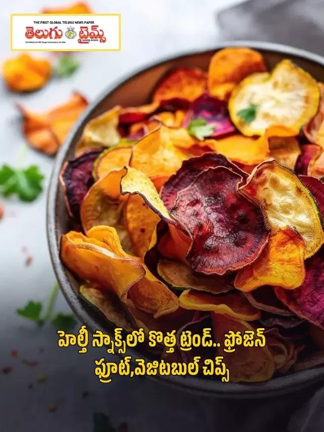 హెల్తీ స్నాక్స్‌లో కొత్త ట్రెండ్.. ఫ్రోజెన్ ఫ్రూట్,వెజిటబుల్ చిప్స్