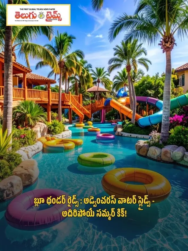 Blue Thunder Rides: Adventurous Water Slides An Electrifying Summer Kick