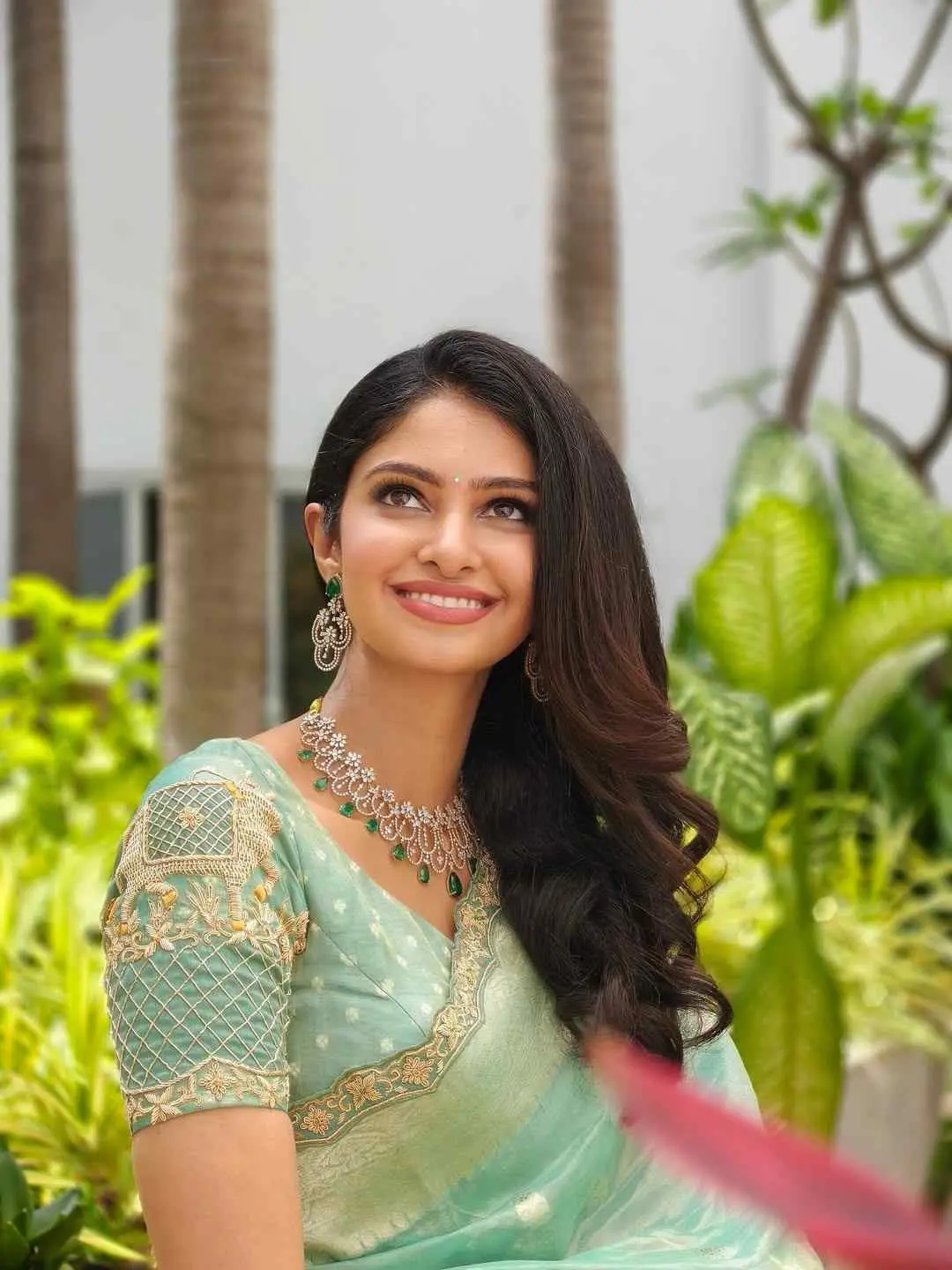 గ్రీన్ శారీ