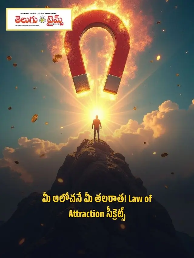 మీ ఆలోచనే మీ తలరాత! Law of Attraction సీక్రెట్స్