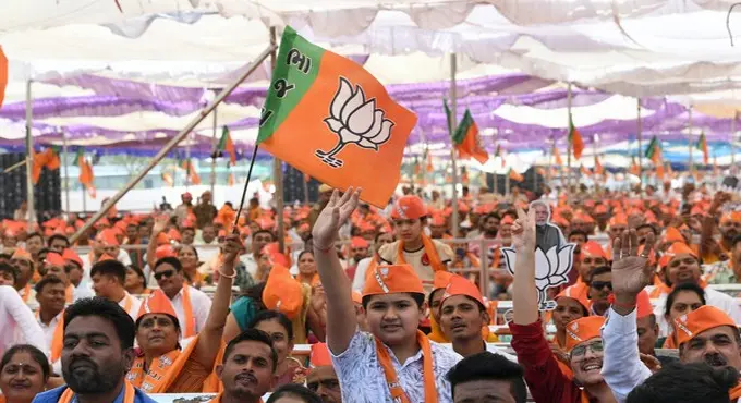 Bjp Leads In Gujarat Local Body Polls 