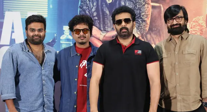Retro Style Savage Makeover Dark Humour Introducing Jd Chakravarthy As Brutal Dharma From Tharun Bhasckers Gaayapadda Simham 