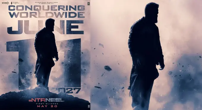 Man Of Masses Ntr Prashanth Neel Mythri Movie Makers And Ntr Arts Action Epic Ntrneel Conquering Worldwide On June 11th 2027 First Glimpse On May 20th 