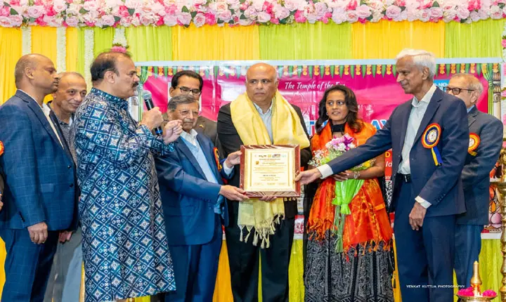 Arvind Krishnaswami Becomes Brand Ambassador Of Sankara Nethralaya Usa And Donates 555000 Dollars For Mobile Surgical Units 