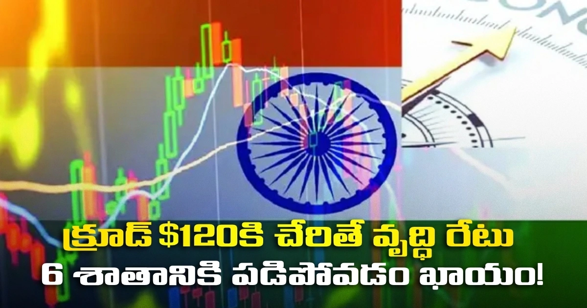 If Crude Reaches 120 The Growth Rate Is Certain To Drop To 6 Percent 