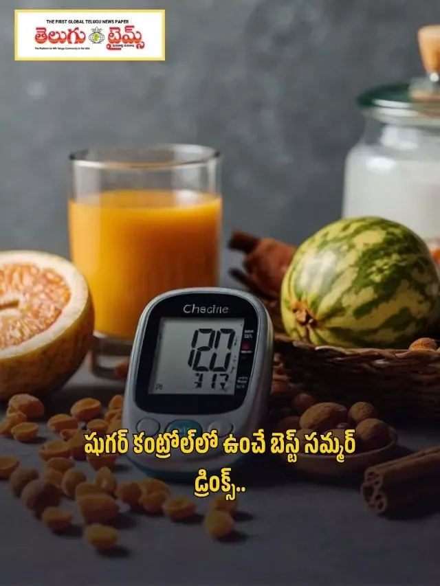 షుగర్ కంట్రోల్‌లో ఉంచే బెస్ట్ సమ్మర్ డ్రింక్స్..