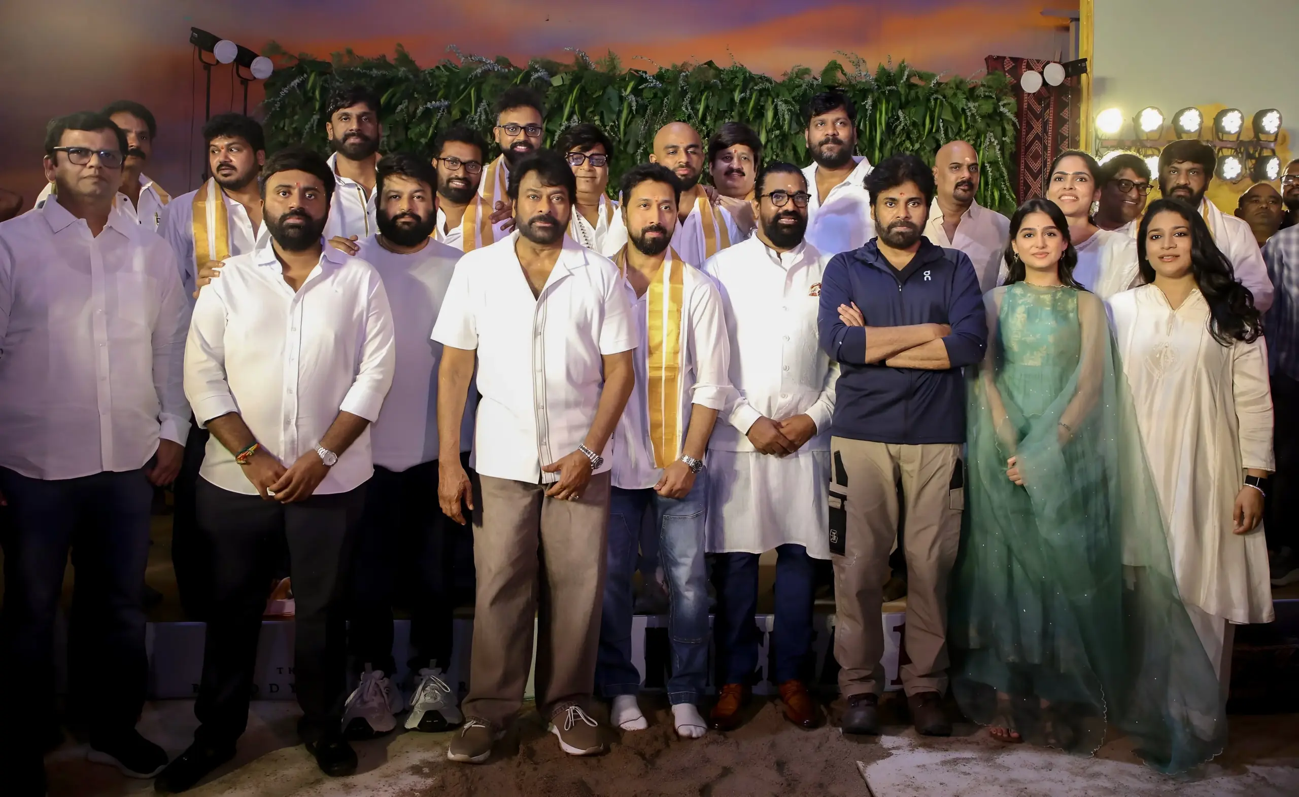 Megastar Chiranjeevi Successful Director Bobby Kolli And Prominent Production House Kvn Productions Regular Shooting For Chirubobby2 Chiru158 Begins Today With The Release Of A Special 