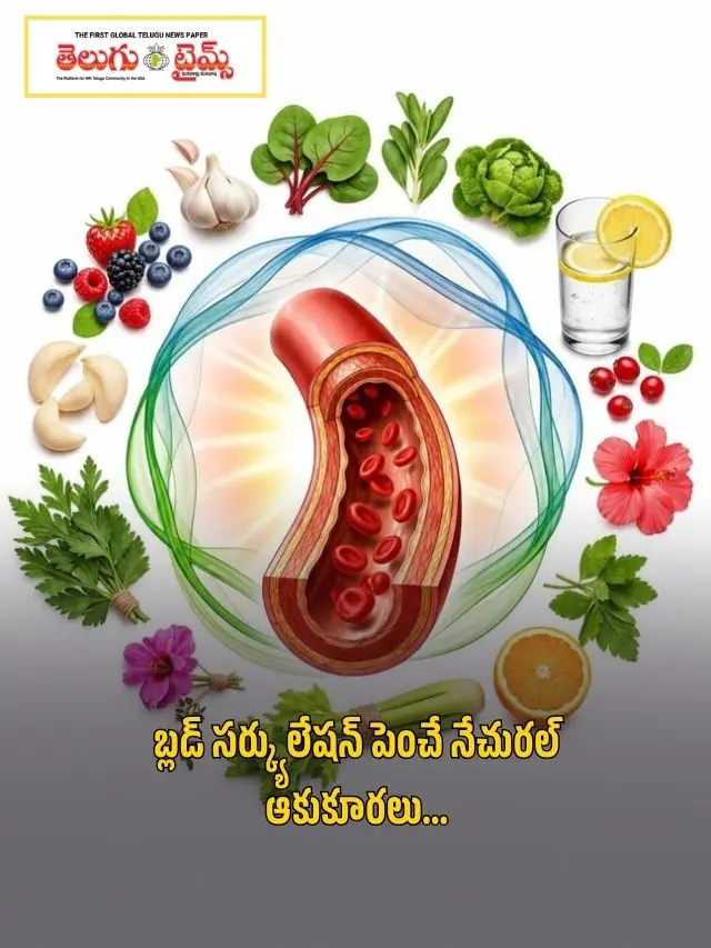 Natural greens that increase blood circulation...