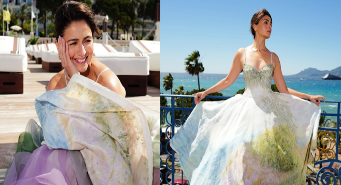 డిజైనర్ ఫ్రాకులో మెరిసిపోయిన అలియా Alia Bhatt Dazzled In A Designer Frock
