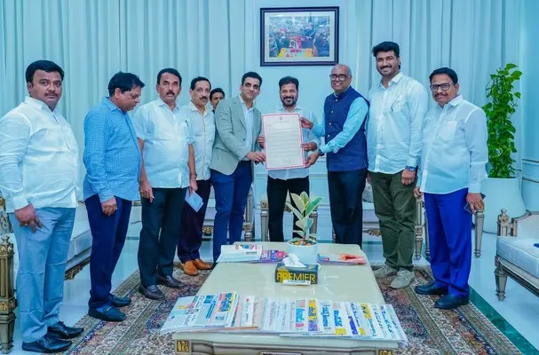 Ata Members Invites Cm Revanth Reddy For 19th Ata Conference 