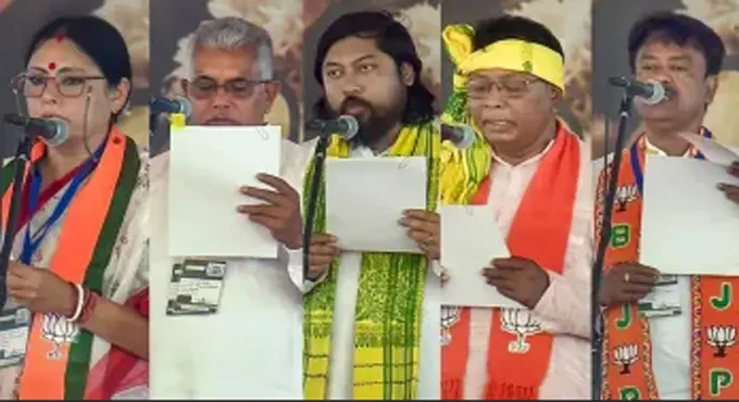 సోషల్ ఇంజినీరింగ్, సమతుల్యత పాటించిన బెంగాల్ బీజేపీ సోషల్ ఇంజినీరింగ్, సమతుల్యత పాటించిన బెంగాల్ బీజేపీ