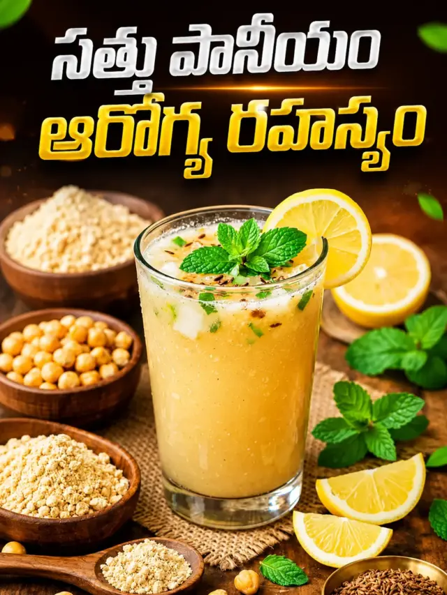 చల్లదనం, ఆరోగ్యం రెండూ అందించే సత్తు పానీయం..