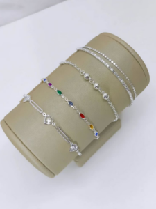 Latest silver bracelet designs that radiate moonlight