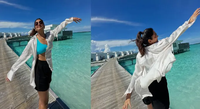 Esha Rebba Dominates The Beauty Of Maldives