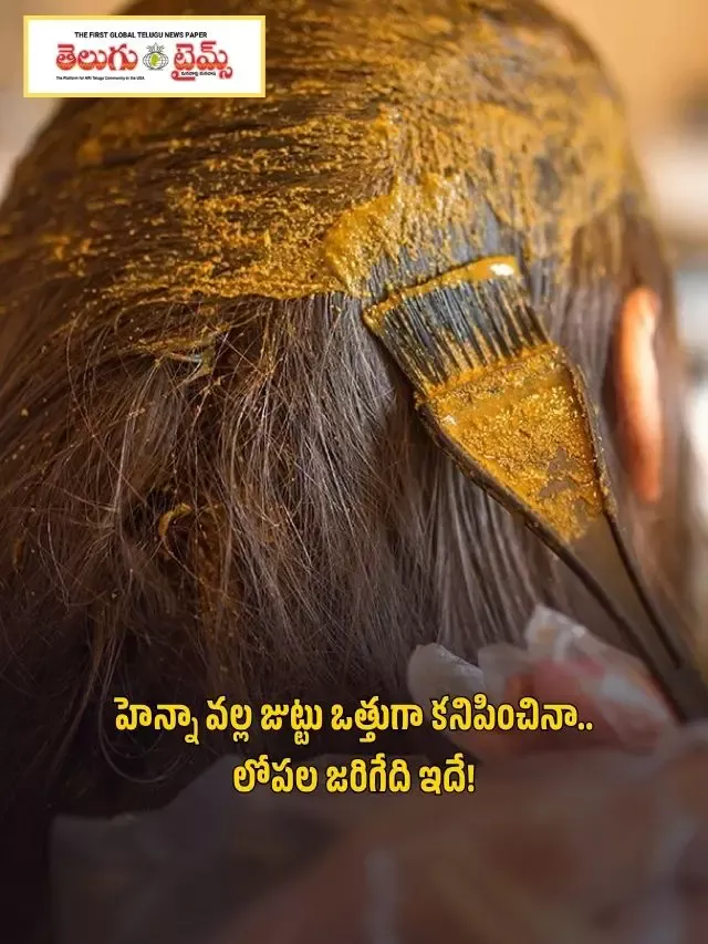 హెన్నా వల్ల జుట్టు ఒత్తుగా కనిపించినా.. లోపల జరిగేది ఇదే!