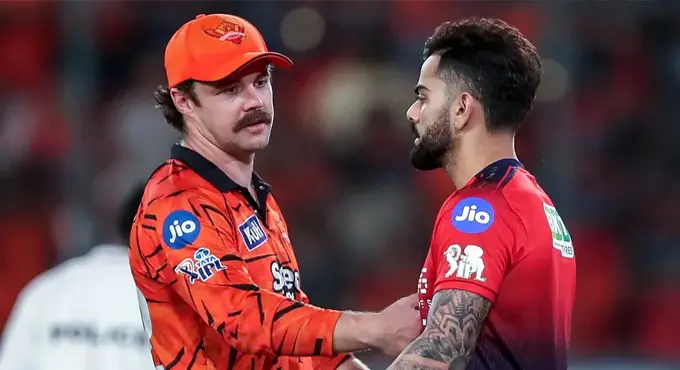 The Times Of India No Handshake Virat Kohli Completely Ignores Travis Head After Rcb Vs Srh Ipl 2026 Game 