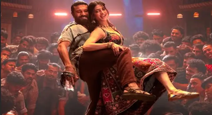 ‘పెద్ది’ నుంచి బిగ్గెస్ట్ స్పెషల్ సాంగ్ ‘హెల్లల్లో’ ప్రోమో రిలీజ్, రేపు పూర్తి పాట రిలీజ్ Promo Of The Biggest Special Song Hellallallo From Peddi Unveiled