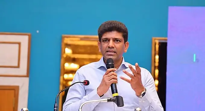 Pemmasani Mark Progress In Guntur