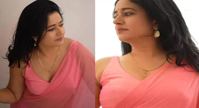 పింక్ శారీలో మెరిసిపోతున్న పూనమ్ బజ్వా