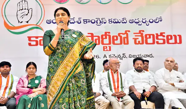 ఆయన కల నిజం చేయడానికే నేను కాంగ్రెస్ ఉన్నా : వైఎస్ షర్మిల Ys Sharmila Comments On Ysrcp