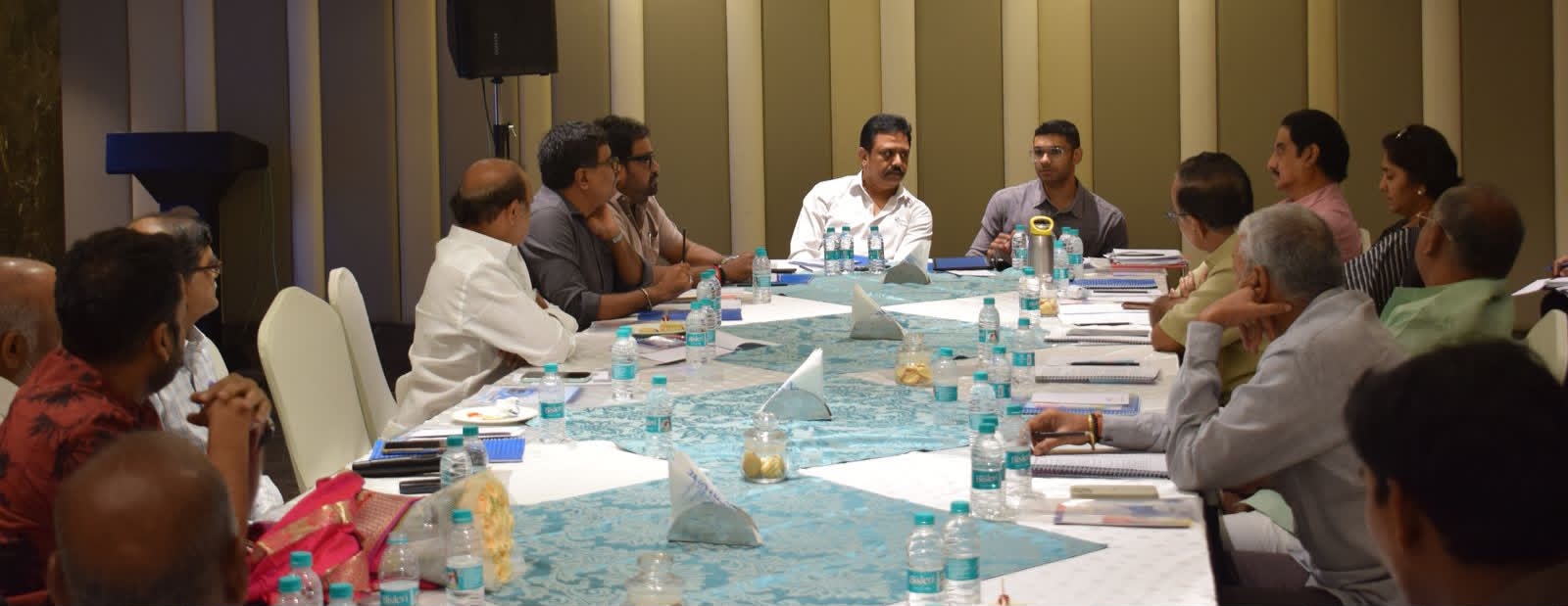ఏ.పి. ఫిలిం, టెలివిజన్ మరియు నాటకరంగ అభివృద్ది సంస్థ తొలి డైరెక్టర్ల సమావేశం First Meeting Of The Directors Of The A P Film Television And Theatre Development Corporation