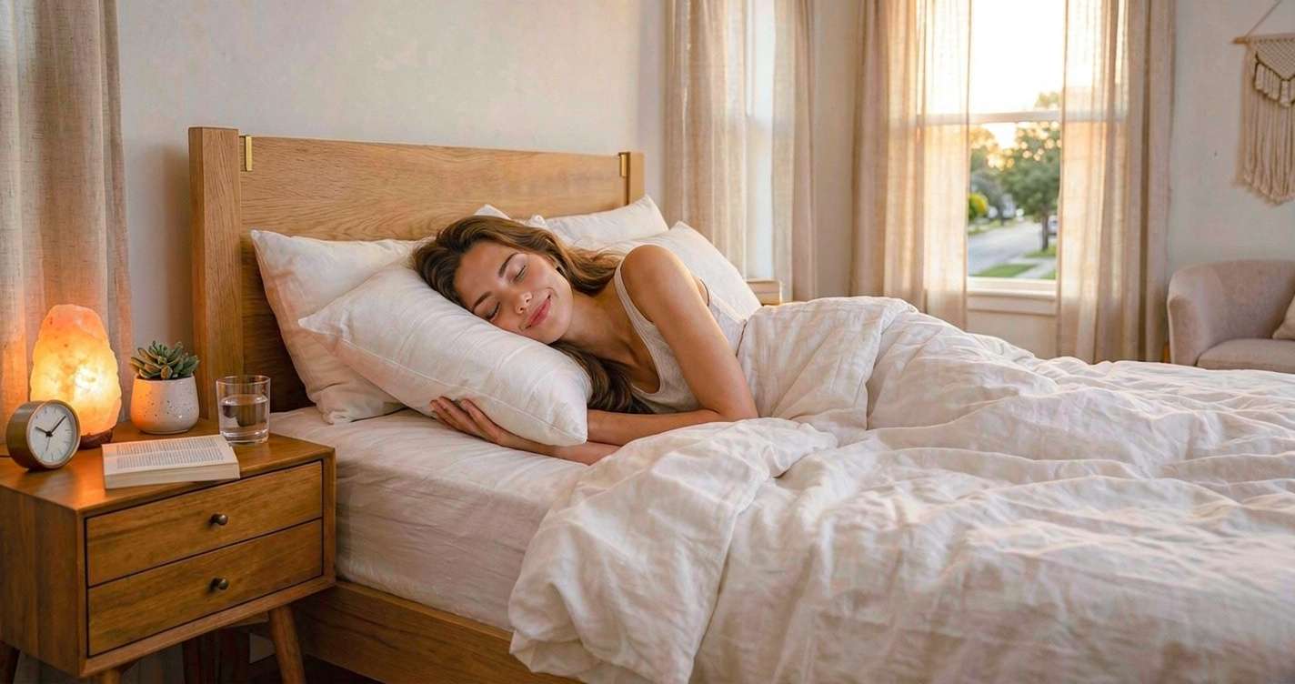 Adequate sleep is also essential for a happy life