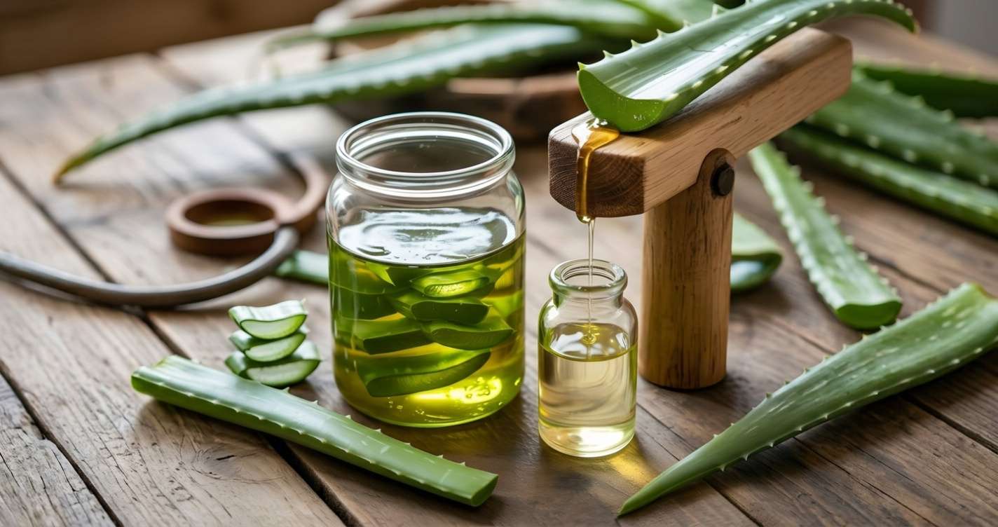 Aloe vera pulp helps reduce the problem of dandruff