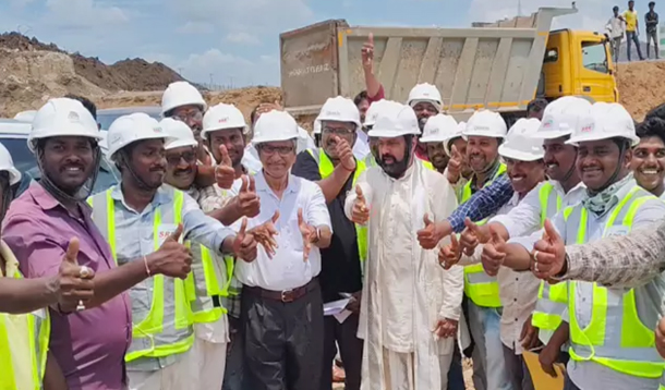 Amaravati Krishna Mla Nandamuri Balakrishna Reviewed Construction Of Basavataram Cancer Hospital In Amaravati