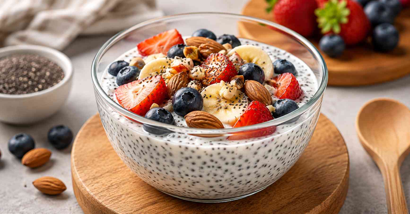 Chia yogurt aids in digestion