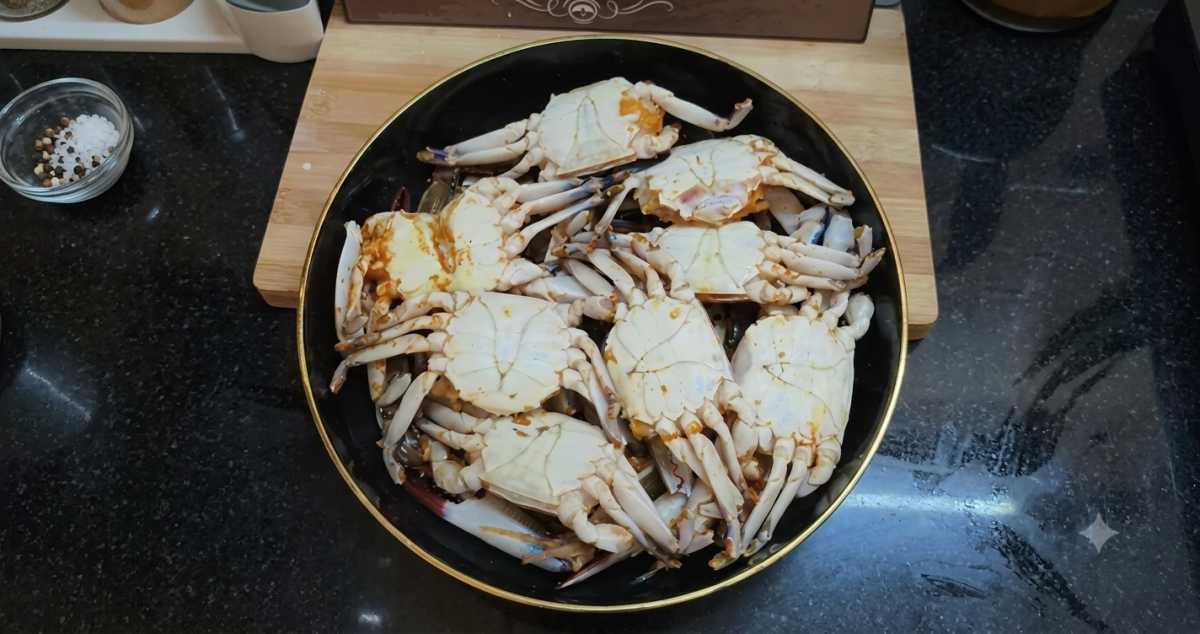 Choosing crabs... the real secret. 
