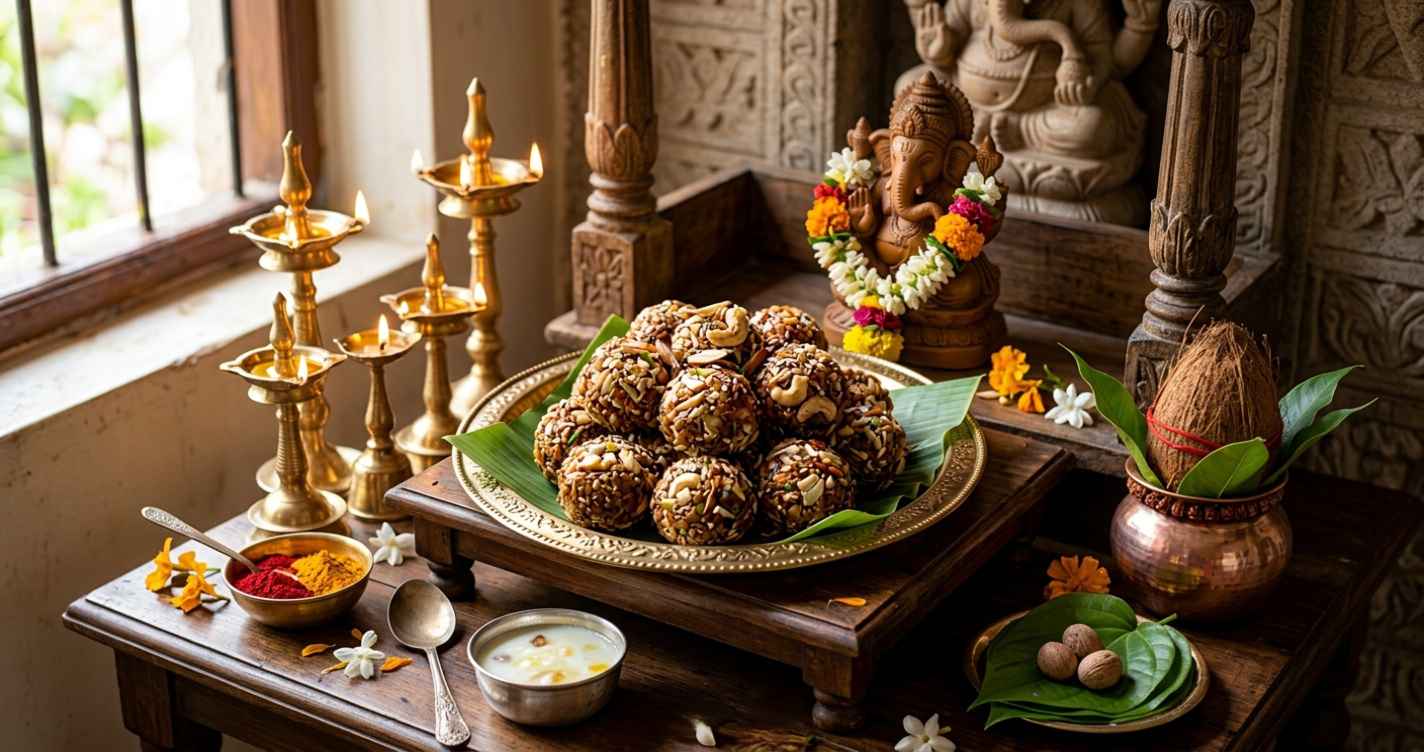 Coconut Laddu wonderful as Prasadam