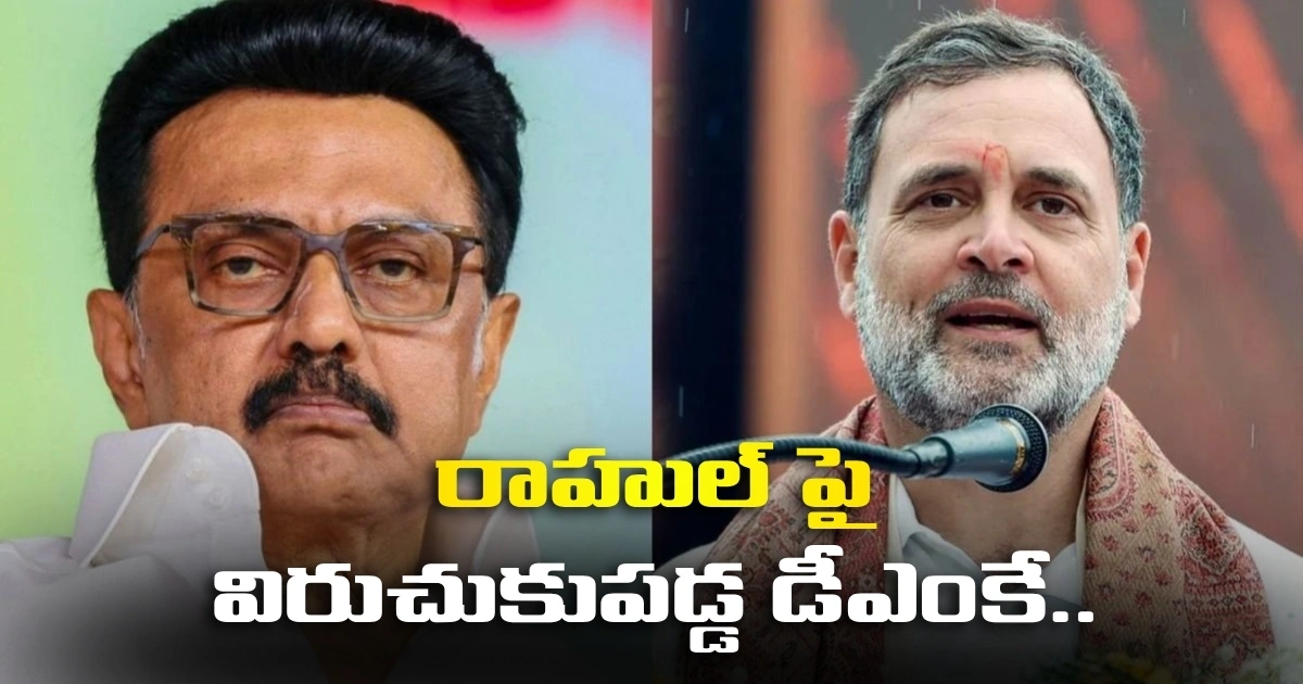 మురసోళీ’’ సంపాదకీయంలో రాహుల్ పై విరుచుకుపడ్డ డీఎంకే.. Dmk Lashes Out At Rahul In Murasoli Editorial