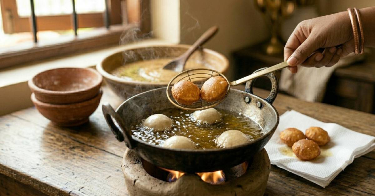 Do not fry appalas at once