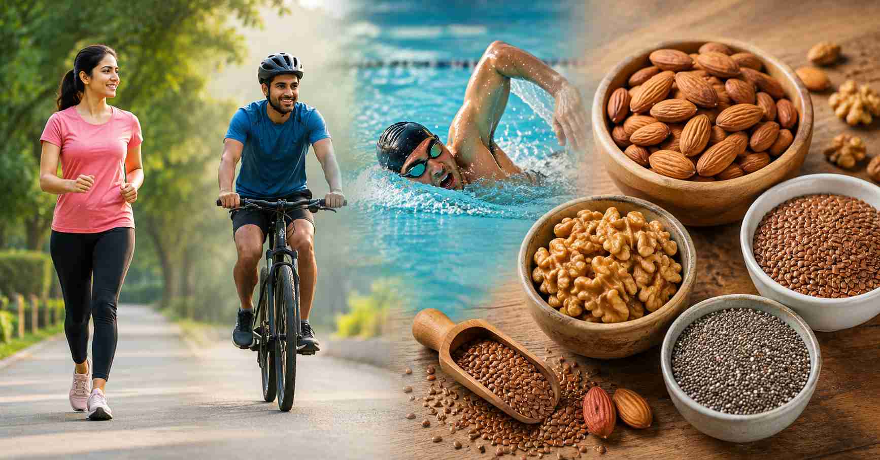 Doing physical exercises improves heart health