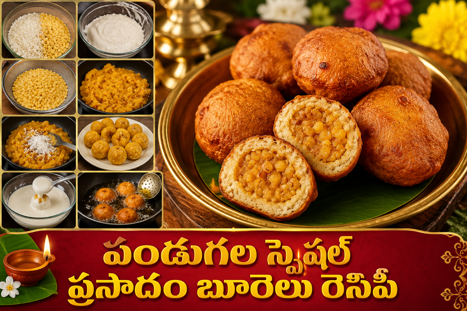 Festival Special Prasadam Burelu Recipe