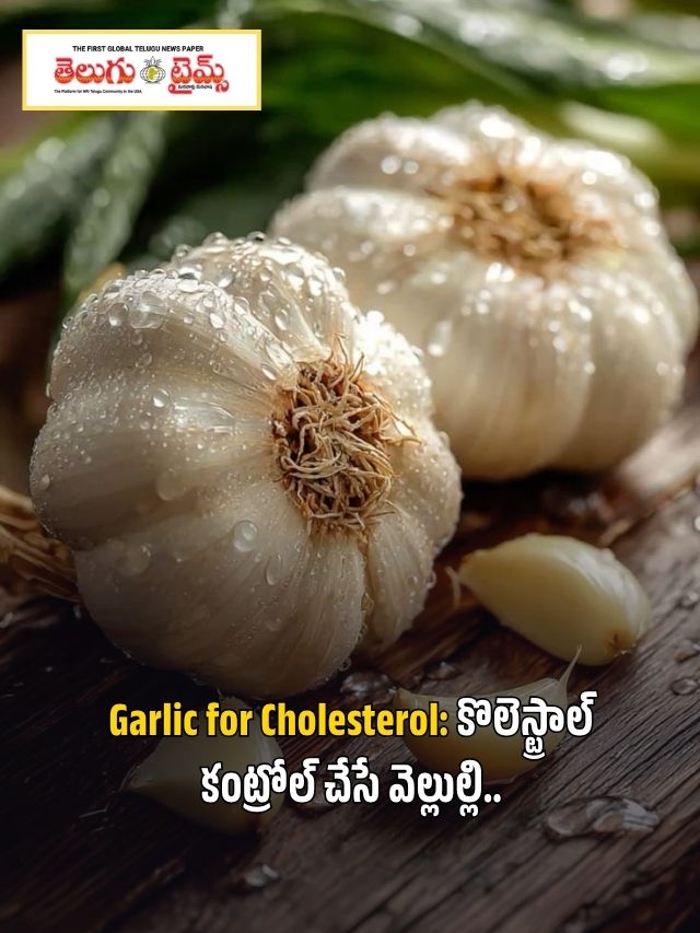 కొలెస్ట్రాల్ కంట్రోల్ చేసే వెల్లుల్లి..