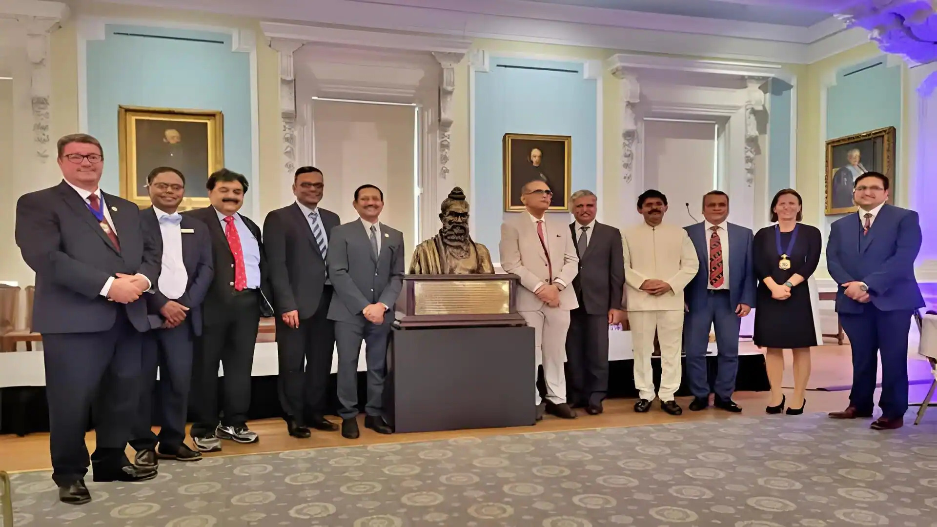 Unveiling Of Maharshi Sushrutas Statue In Britain