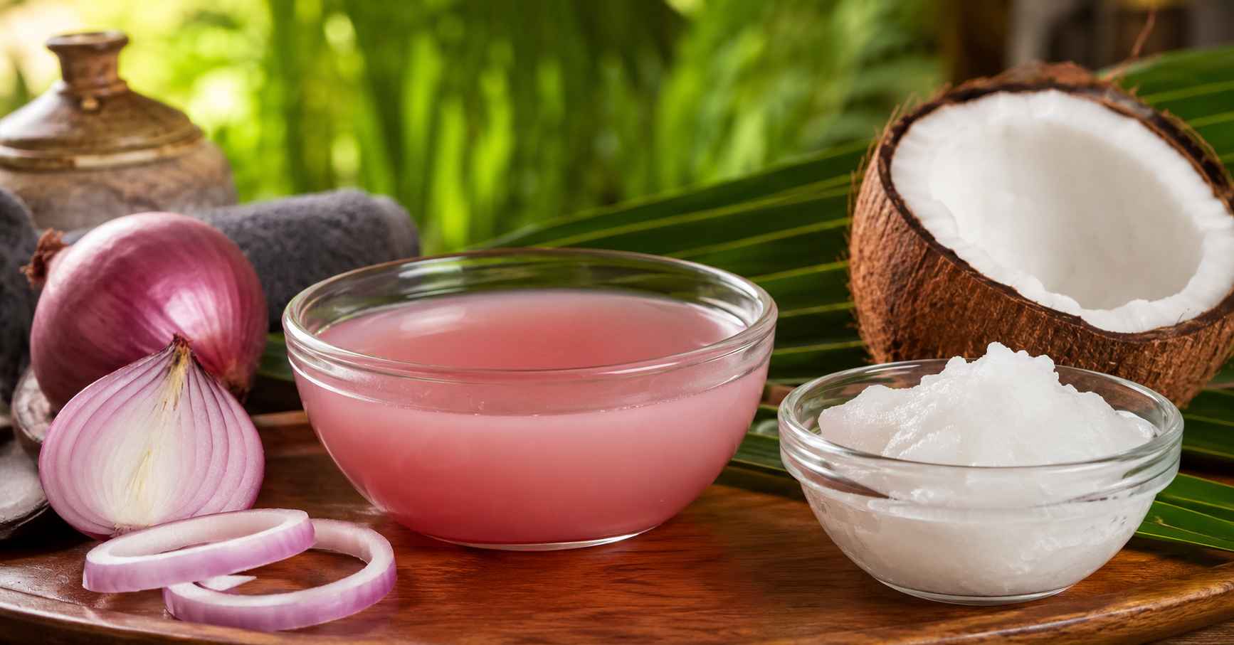 Massaging with onion juice improves blood circulation