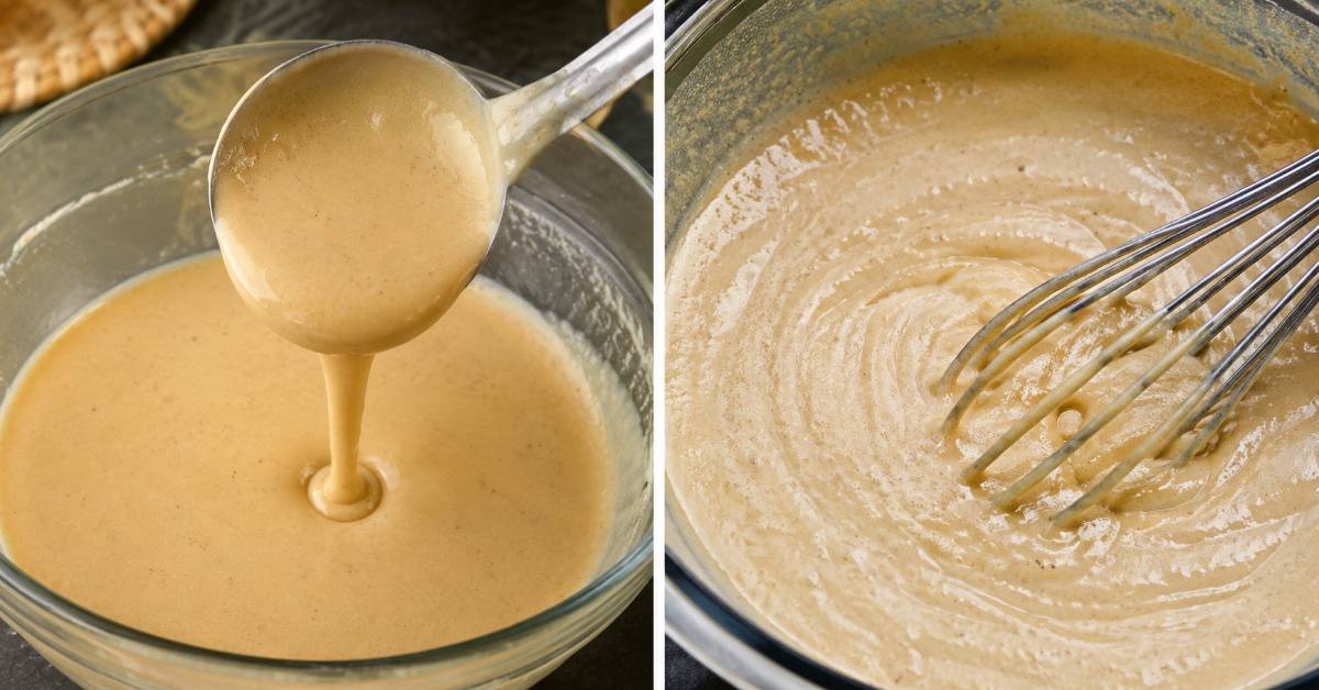 Mixture should not be stiff