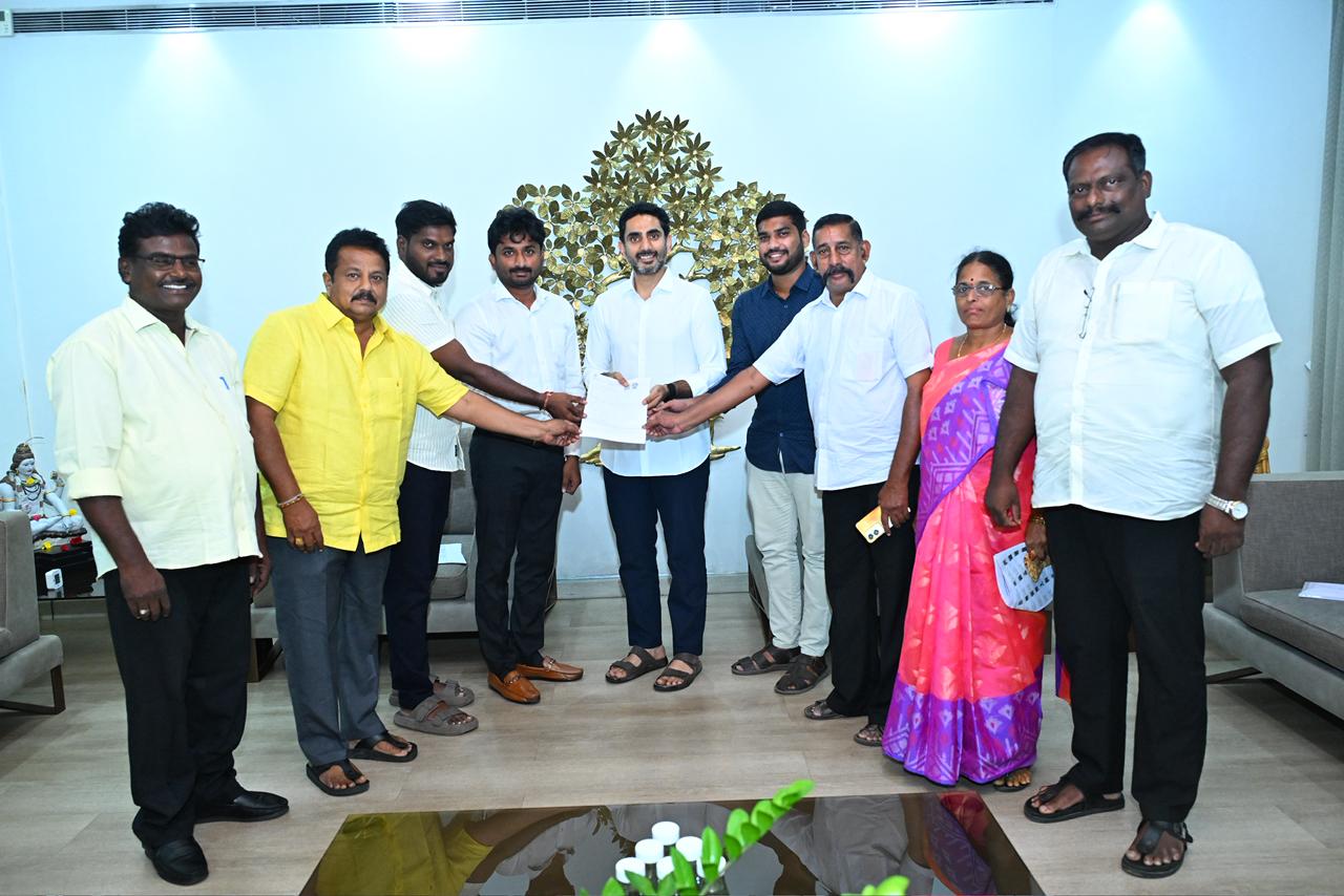 “సర్” ప్రక్రియలో పాల్గొన్న మంత్రి లోకేష్ Minister Lokesh Participated In The Sir Program
