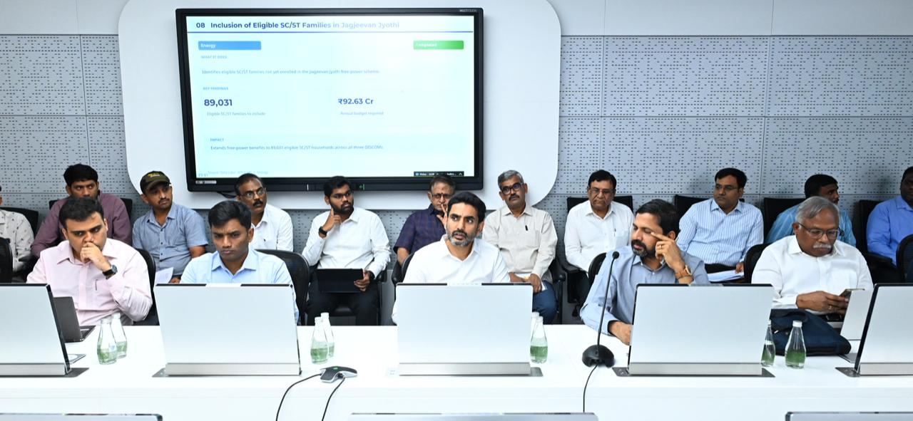 Minister Nara Lokesh Directs Expansion Of Mana Mitra Whatsapp Governance Services Across Ap