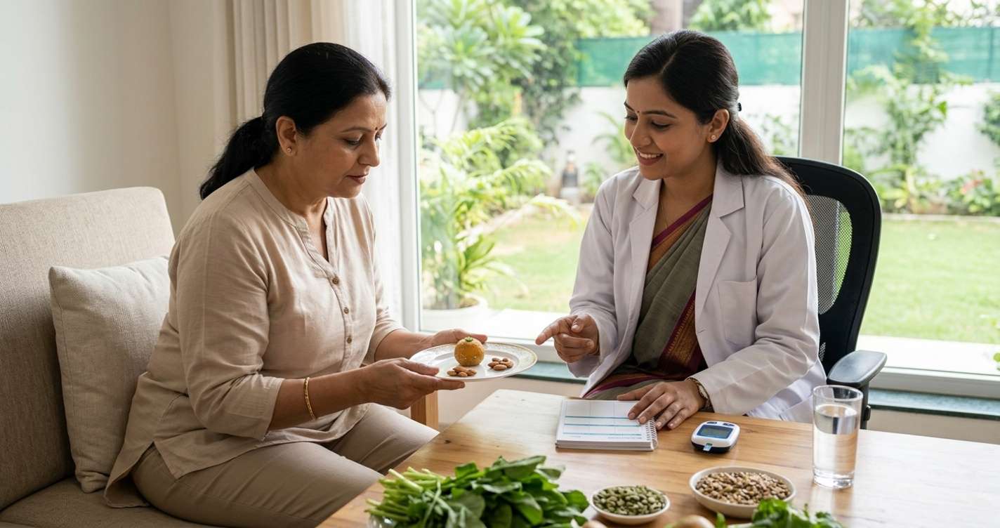 People with diabetes should consume sweets in limited quantities