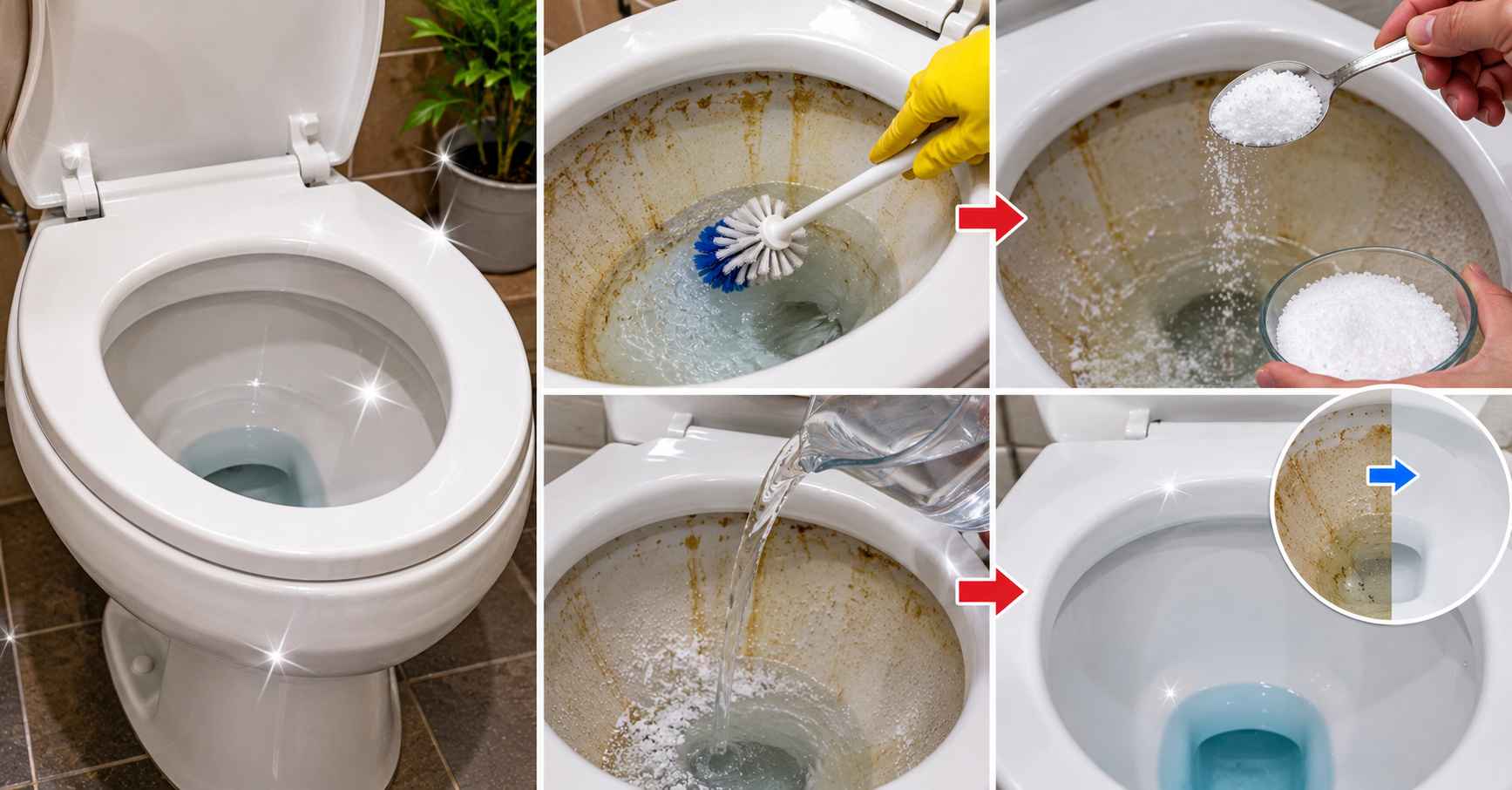Removing stains with citric acid