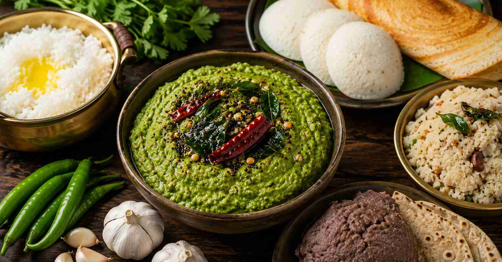 Rice mixed with ghee and 'pachi karam' tastes delicious