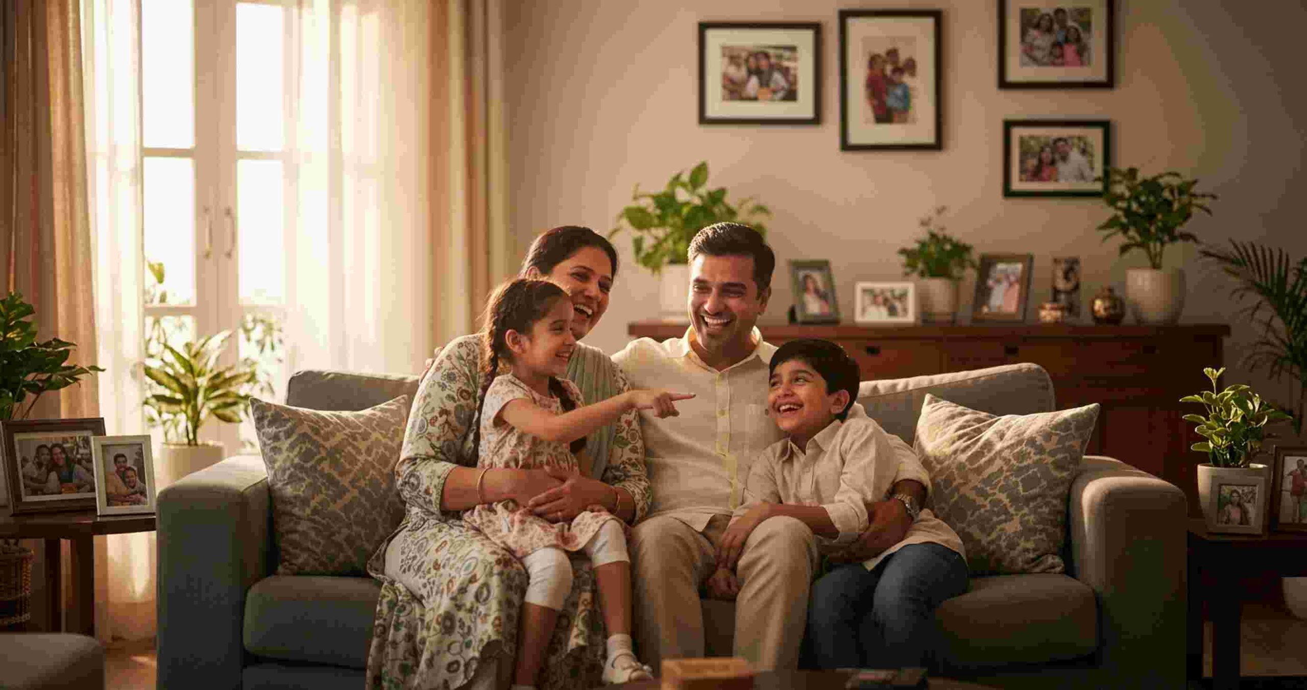 Spend time with family boosts strength