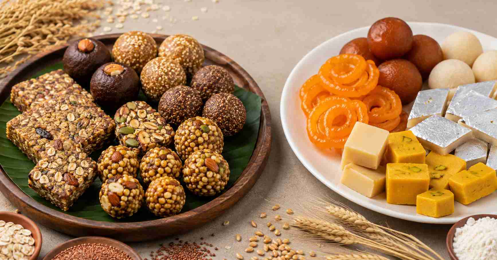 Sweets made from millets are a better choice for diabetics 