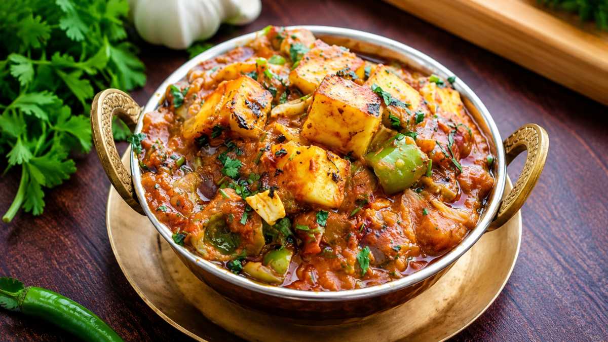 Tangy and aromatic Gongura Paneer curry...